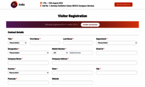 Fihi-visitor-registration.propakindia.com thumbnail