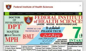 Fihs.edu.pk thumbnail