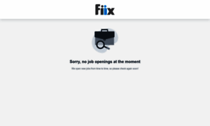 Fiix-software.workable.com thumbnail