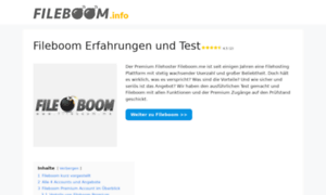 Fileboom.info thumbnail