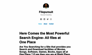 Filepursuit.wordpress.com thumbnail