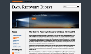 Filerecoverysoftwarereview.com thumbnail