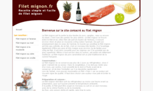 Filet-mignon.fr thumbnail