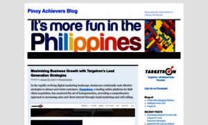 Filipinoachievers.wordpress.com thumbnail