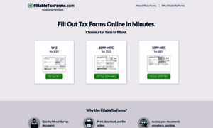 Fillabletaxforms.com thumbnail