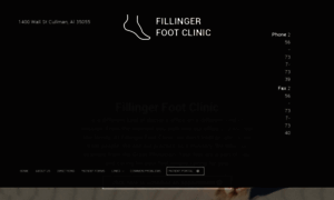 Fillingerfootclinic.com thumbnail