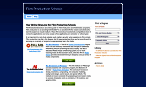 Filmproductionschools.org thumbnail