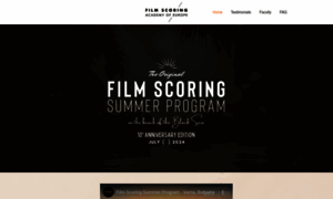 Filmscoringsummerprogram.com thumbnail