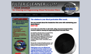 Filtercleaner.com thumbnail