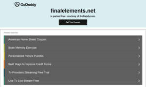 Finalelements.net thumbnail