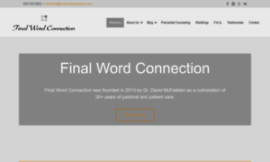 Finalwordconnection.com thumbnail