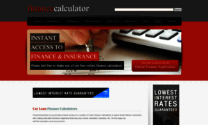 Financecalculator.co.za thumbnail