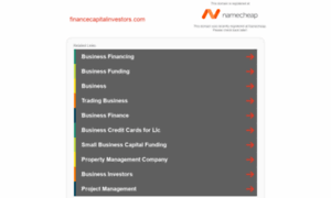 Financecapitalinvestors.com thumbnail