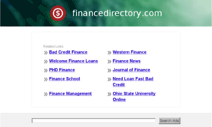 Financedirectory.com thumbnail