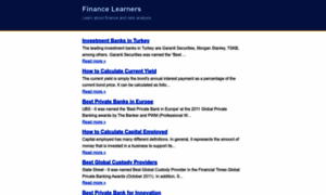 Financelearners.blogspot.in thumbnail
