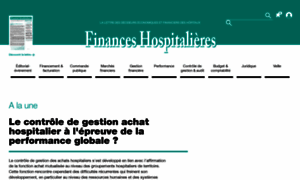 Finances-hospitalieres.fr thumbnail
