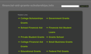 Financial-aid-grants-scholarships.info thumbnail