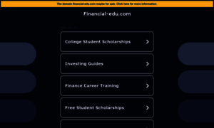 Financial-edu.com thumbnail