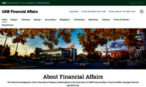 Financialaffairs.uab.edu thumbnail