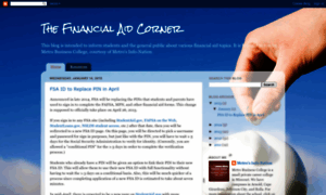 Financialaidcorner.blogspot.com thumbnail