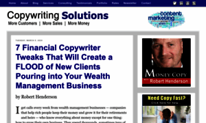 Financialcopywritingsolutions.com thumbnail