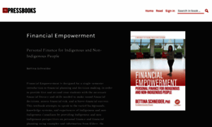 Financialempowerment.pressbooks.com thumbnail