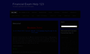 Financialexamhelp123.com thumbnail