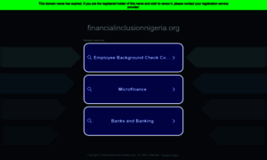 Financialinclusionnigeria.org thumbnail