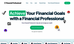 Financialprofessional.com thumbnail