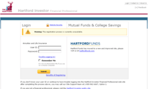 Financialprofessional.hartfordinvestor.com thumbnail