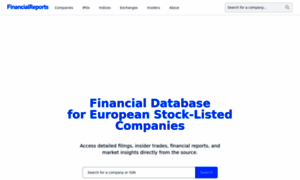 Financialreports.eu thumbnail