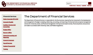 Financialservices.ouhsc.edu thumbnail