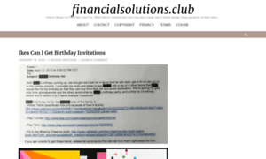 Financialsolutions.club thumbnail
