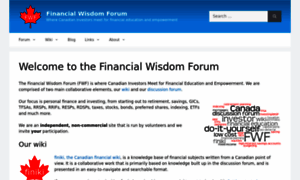 Financialwisdomforum.org thumbnail