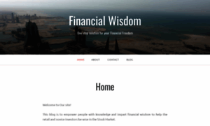 Financialwisdomsite.wordpress.com thumbnail