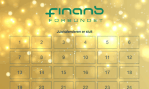 Finansforbundet.julekalender.no thumbnail