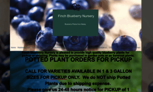 Finchblueberrynursery.com thumbnail