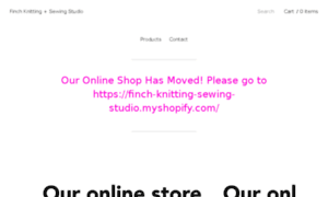 Finchsewingstudio.bigcartel.com thumbnail