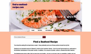 Find-a-seafood-recipe.com thumbnail