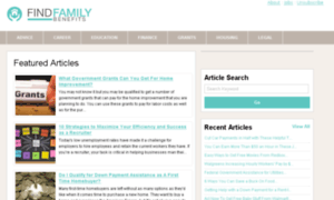 Find-family-benefits.com thumbnail