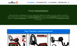 Find-metaldetektor.dk thumbnail