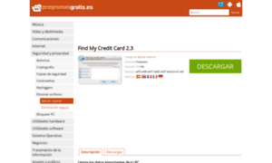 Find-my-credit-card.programasgratis.es thumbnail