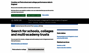 Find-school-performance-data.service.gov.uk thumbnail