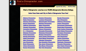 Findachiropractor.com thumbnail