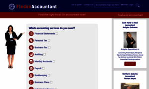 Findanaccountant.co.za thumbnail