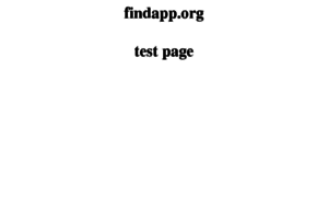 Findapp.org thumbnail