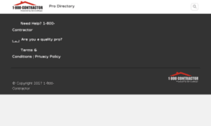 Findapro.1800contractor.com thumbnail