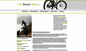 Findbicycleshops.net thumbnail