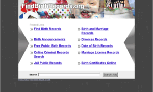 Findbirthrecords.org thumbnail