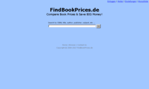 Findbookprices.de thumbnail